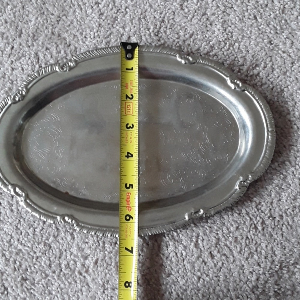 Metal small platter - Picture 6 of 6